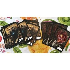 Lot Of 20 - DOOM 2016 Exclusive Collectible Cards 5 Cacodemon And 15 CYBERDEMON